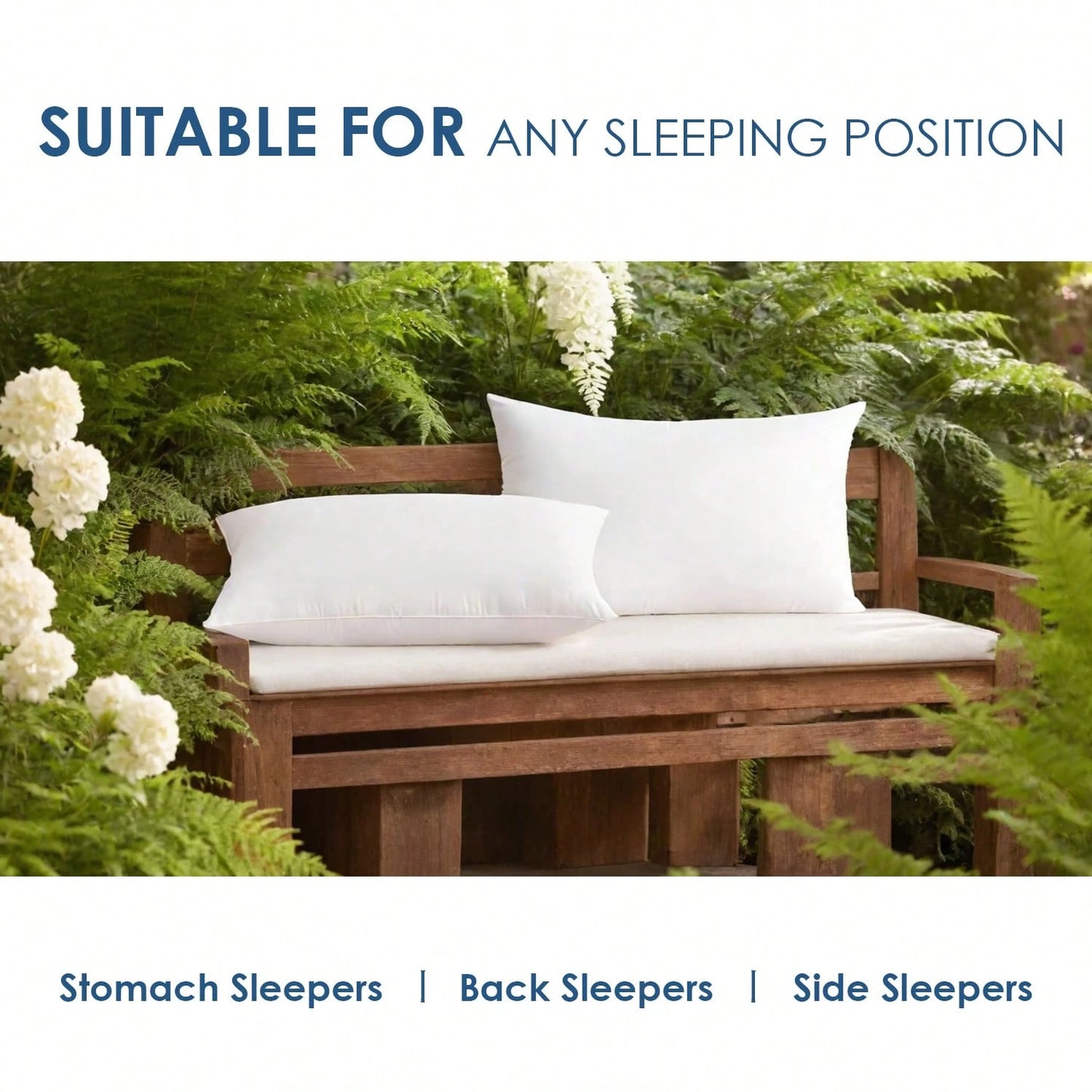 4-Piece White Pillow Core, Lightweight Down Instead Of Polyester Pillow, Sofa Cushion, Bed Pillow (4pc)