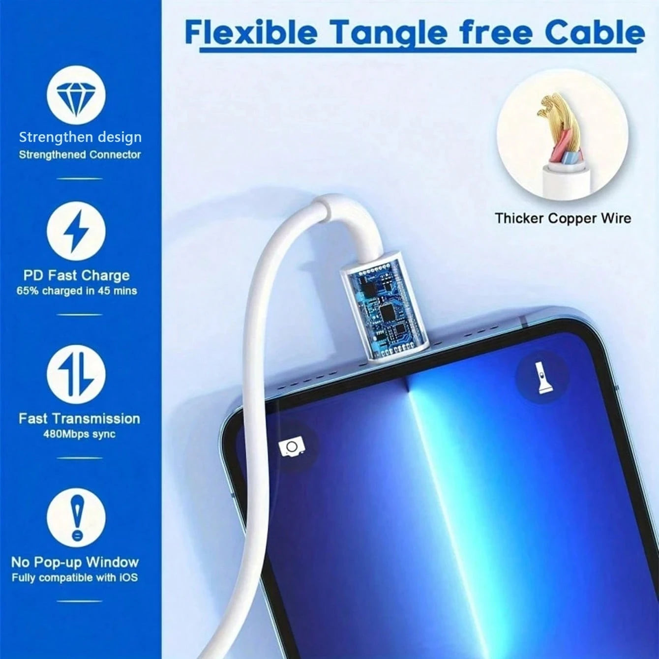 40W GaN Fast Charger With Max 60W AVS Output, Built‑In PD3.2 Protocol, Delivers High‑Speed Efficient Charging. Compact Gallium‑Nitride Design Greatly Reduces Charger Size While Maintaining Stable Powe