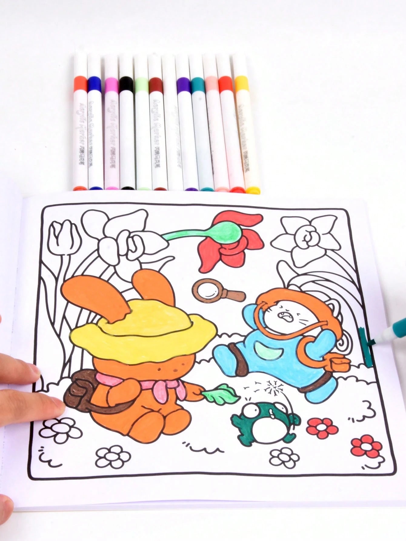 48-Page "Coco" Hidden Garden Themed Coloring Book, Suitable For Adults And Children, Bold And Simple Patterns, Exquisite Design, Ideal For Relaxation. Can Be Used As Christmas, Halloween, Birthday, Ch