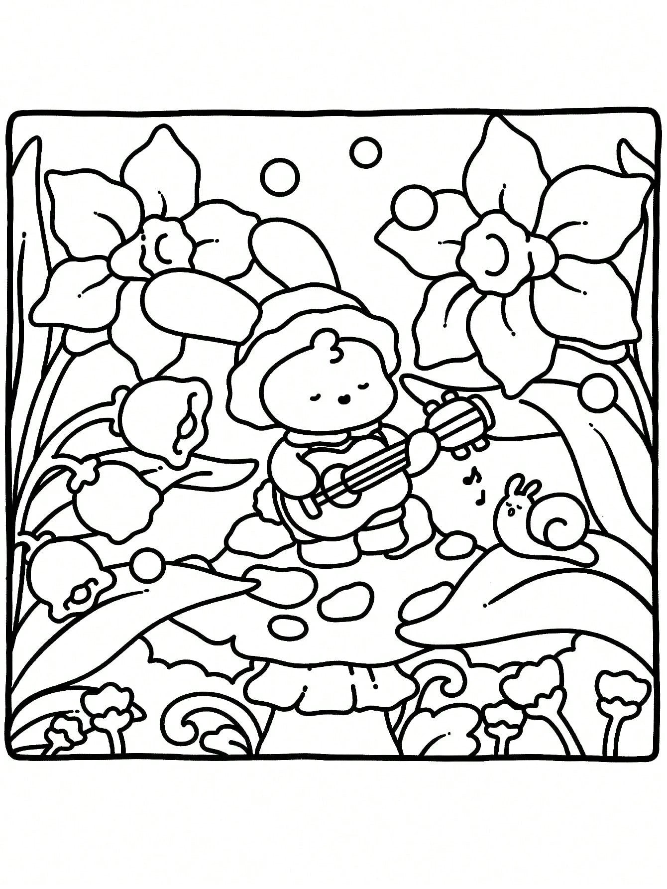 48-Page "Coco" Hidden Garden Themed Coloring Book, Suitable For Adults And Children, Bold And Simple Patterns, Exquisite Design, Ideal For Relaxation. Can Be Used As Christmas, Halloween, Birthday, Ch