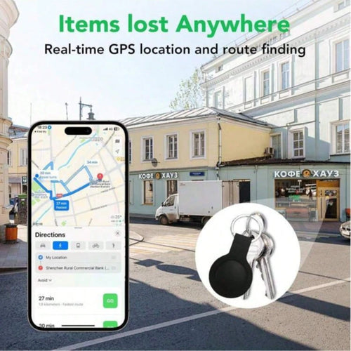 4pcs A-Tracker Smart Tags, Wireless Wallet Tracker Compatible With IPhone "Find My" App (IOS Only, Not Compatible With Android), Global Positioning Tracking For Lost Items Like Keys, Cars, Pets, Lugga
