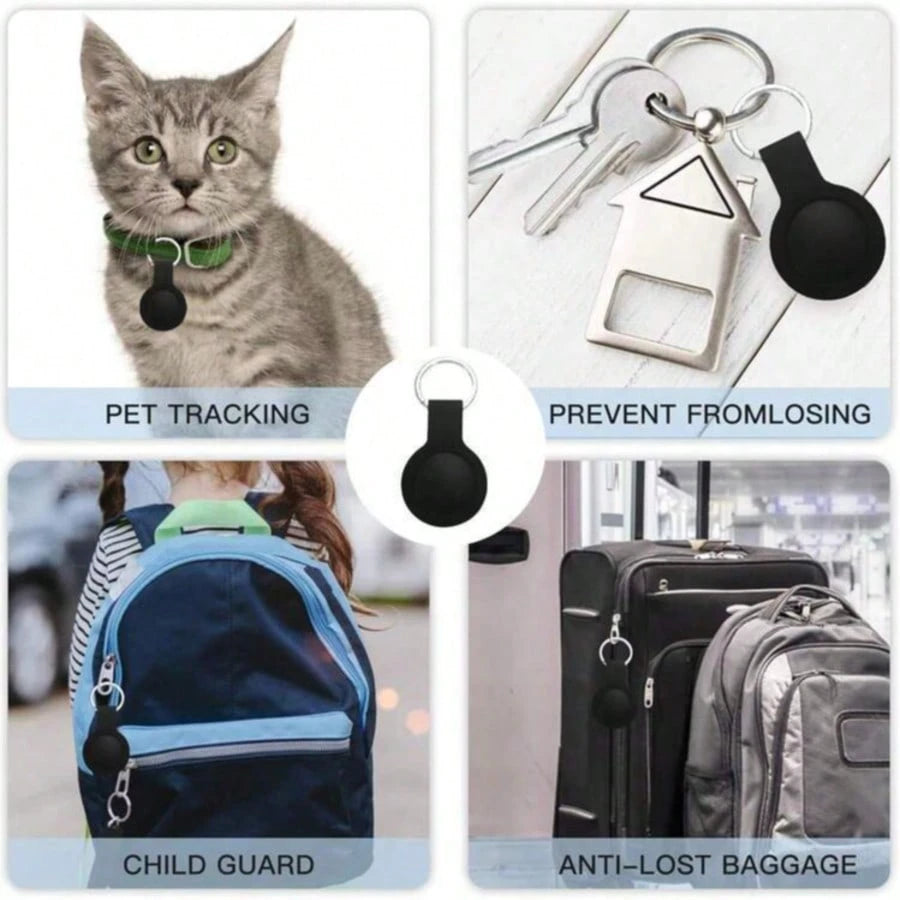 4pcs A-Tracker Smart Tags, Wireless Wallet Tracker Compatible With IPhone "Find My" App (IOS Only, Not Compatible With Android), Global Positioning Tracking For Lost Items Like Keys, Cars, Pets, Lugga