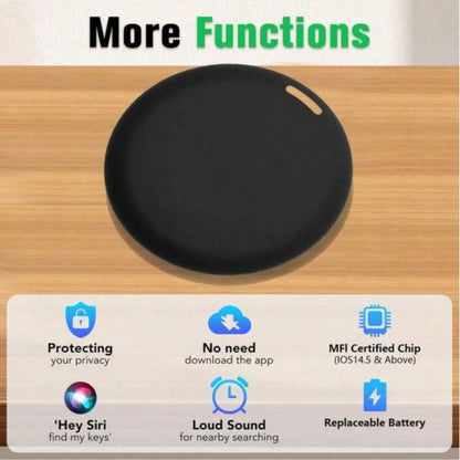 4pcs A-Tracker Smart Tags, Wireless Wallet Tracker Compatible With IPhone "Find My" App (IOS Only, Not Compatible With Android), Global Positioning Tracking For Lost Items Like Keys, Cars, Pets, Lugga