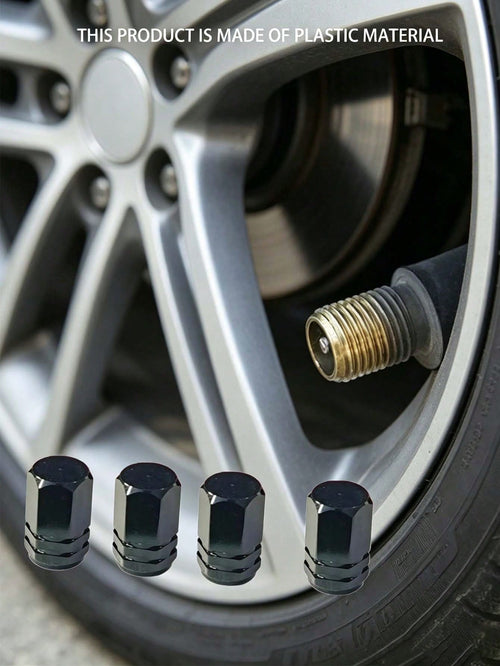 4pcs Car Tire Valve Stem Caps Accessories