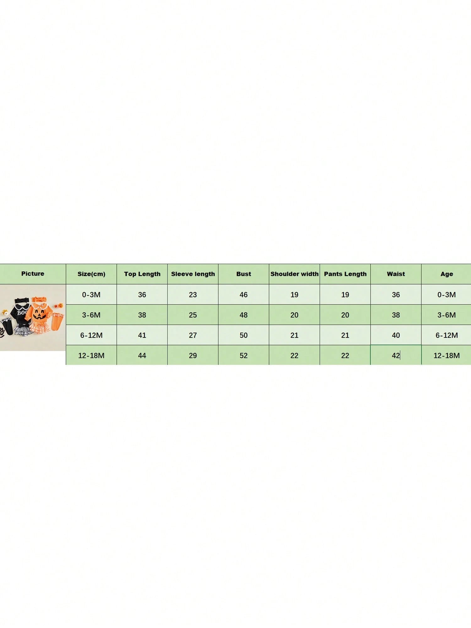 4Pcs Newborn Baby Girl Halloween Clothes Long Sleeve Romper Tops + Ruffles Skort Skirt + Headband + Socks 3M 6M 9M 12M 18M Infant Casual Skirt Set