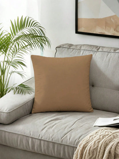 4pcs, Plaid Striped Solid Color Pillow Covers, Fresh Versatile Home Decor Pillow Covers, Best-Selling Style, Decorative Pillow Covers For Sofa Living Room Bedroom, No Pillow Insert