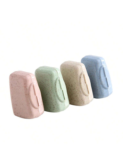 4pcs Portable Travel Toothbrush Case Set, Waterproof Toothbrush Storage Organizer