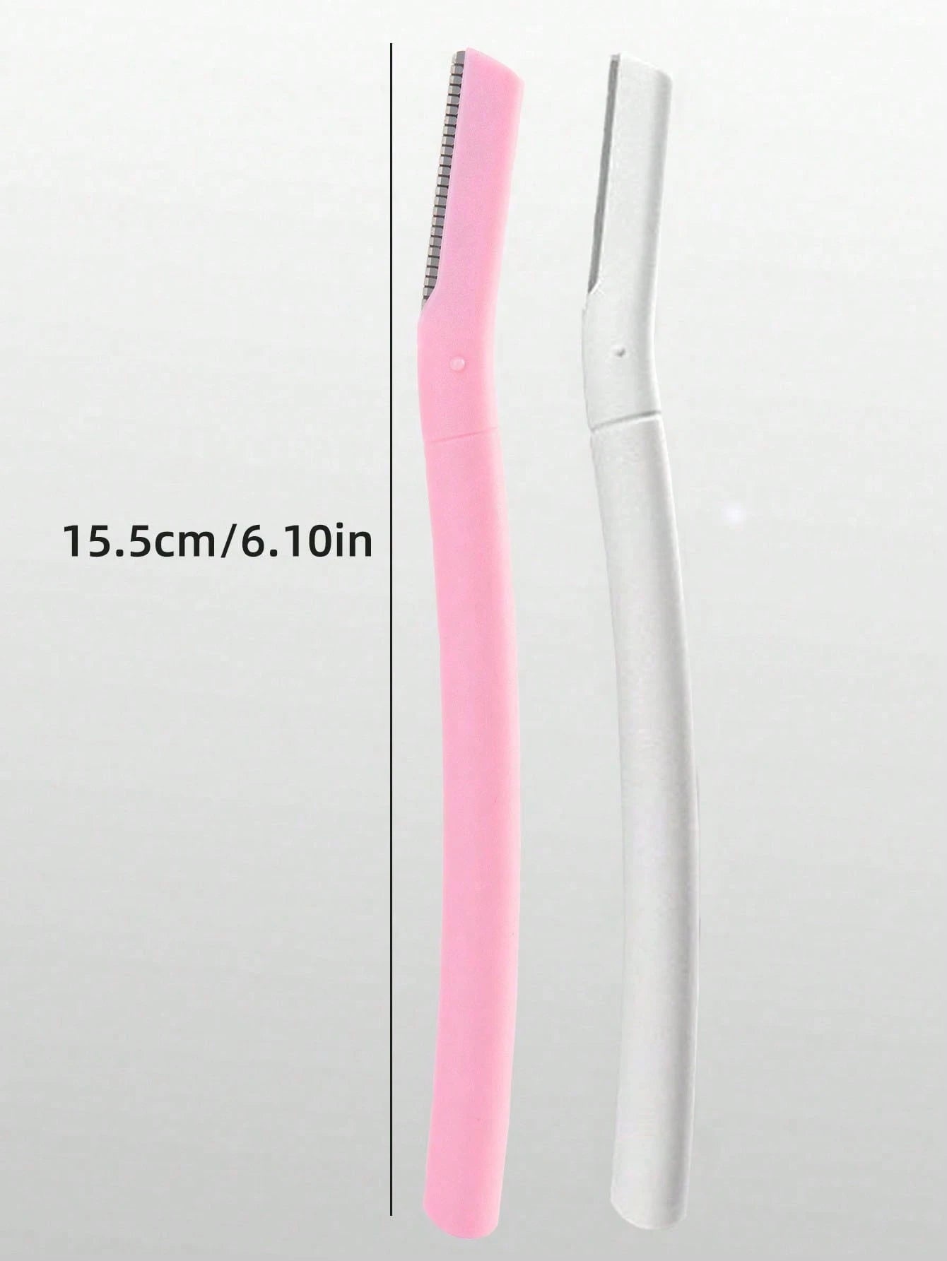4pcs Professional Eyebrow Razors, Anti-Scratch Eyebrow Trimmer Set For Beginners, Unisex Beauty Tools