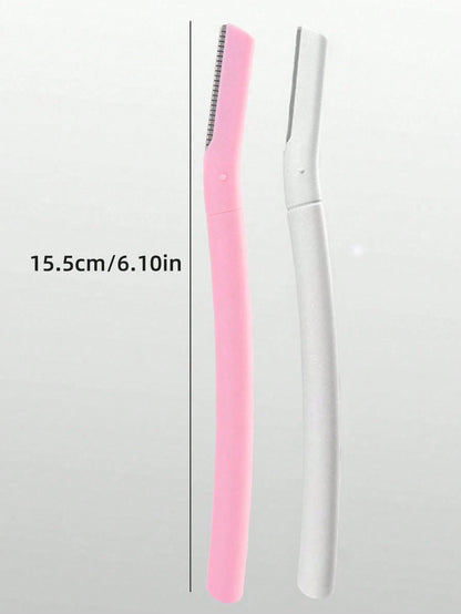 4pcs Professional Eyebrow Razors, Anti-Scratch Eyebrow Trimmer Set For Beginners, Unisex Beauty Tools
