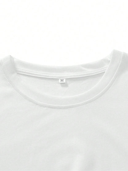 4pcs/Set Men's Undershirt/T-Shirt, Suitable For All Seasons