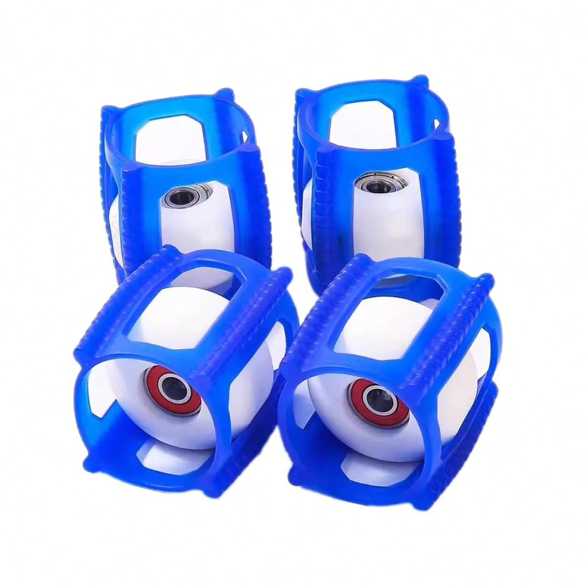 4pcs/Set Skateboard Trick Trainer- Skateboard Trainer Quick Trick- Skateboard Wheel Lock, Beginners Learn Ollies Kickflips Faster, Fun, Simple, Ollies, Kickflips And More- Suitable For All Ages- S