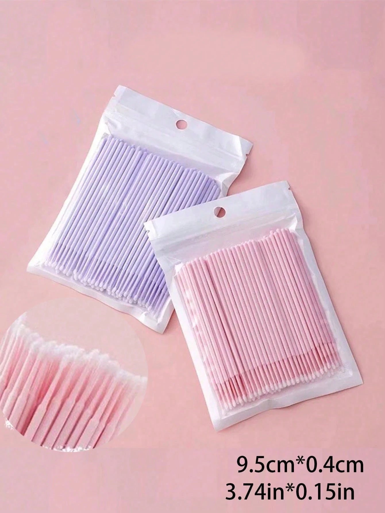 50/100pcs Nano Cleaning Swabs, Ultra Fine Makeup Remover Sticks For Eye Makeup, Contouring, Eyeliner, Lips And Skin Cleansing