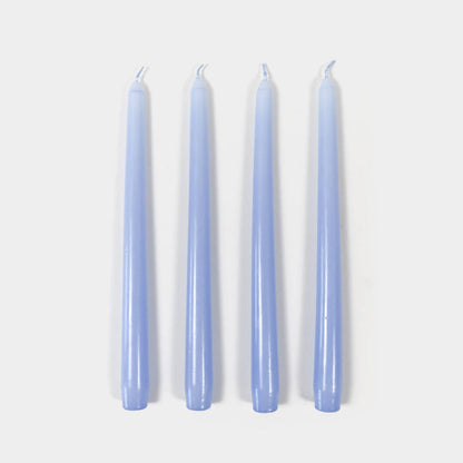 54 Celsius - Taper Candles (4 Pack) - 10" Tall, 8 Hr Burn, Lavender