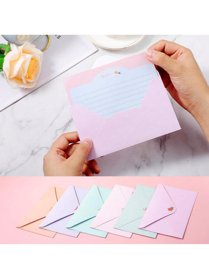 54pcs Animal Theme Stationery Set With Writing Paper & Envelopes, 36 Sheets Of A5 Writing Paper + 18 Envelopes, Cute Stationery Kit Suitable For Love Letters, Invitations, Graduation Ceremony, Greetin