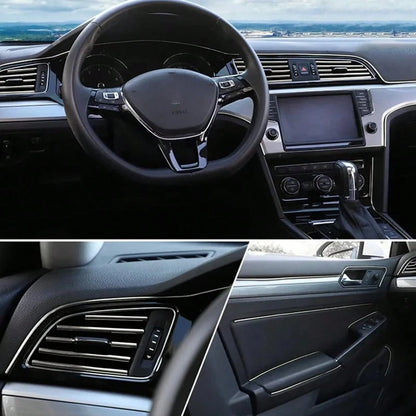 5m Flexible Car Decorative Strip Interior Trim Cover Strip Dashboard Door Edge Car Styling Universal