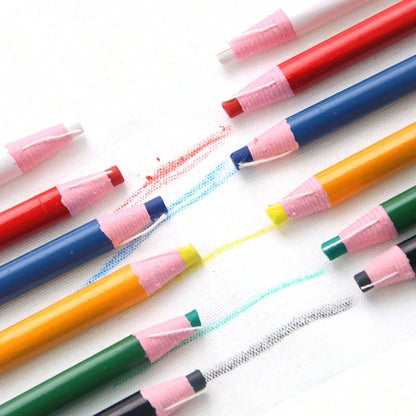 5pcs Colorful Washable Tailor's Chalk, High Visibility Fabric Marking Chalk, No Need To Sharpen Textile Marking Tool, Suitable For Sewing, Clothing Design, Fabric Crafts And Pattern Drawing