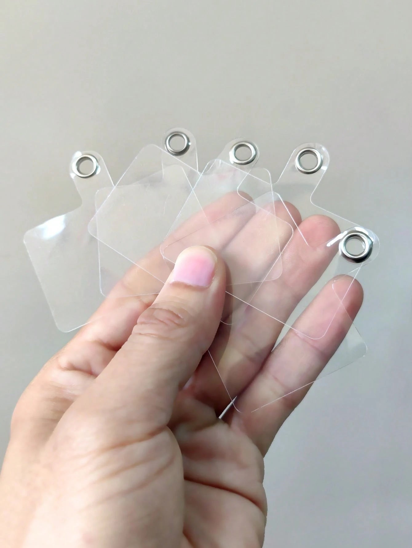 5pcs Mobile Phone Case Strap Clip Holder