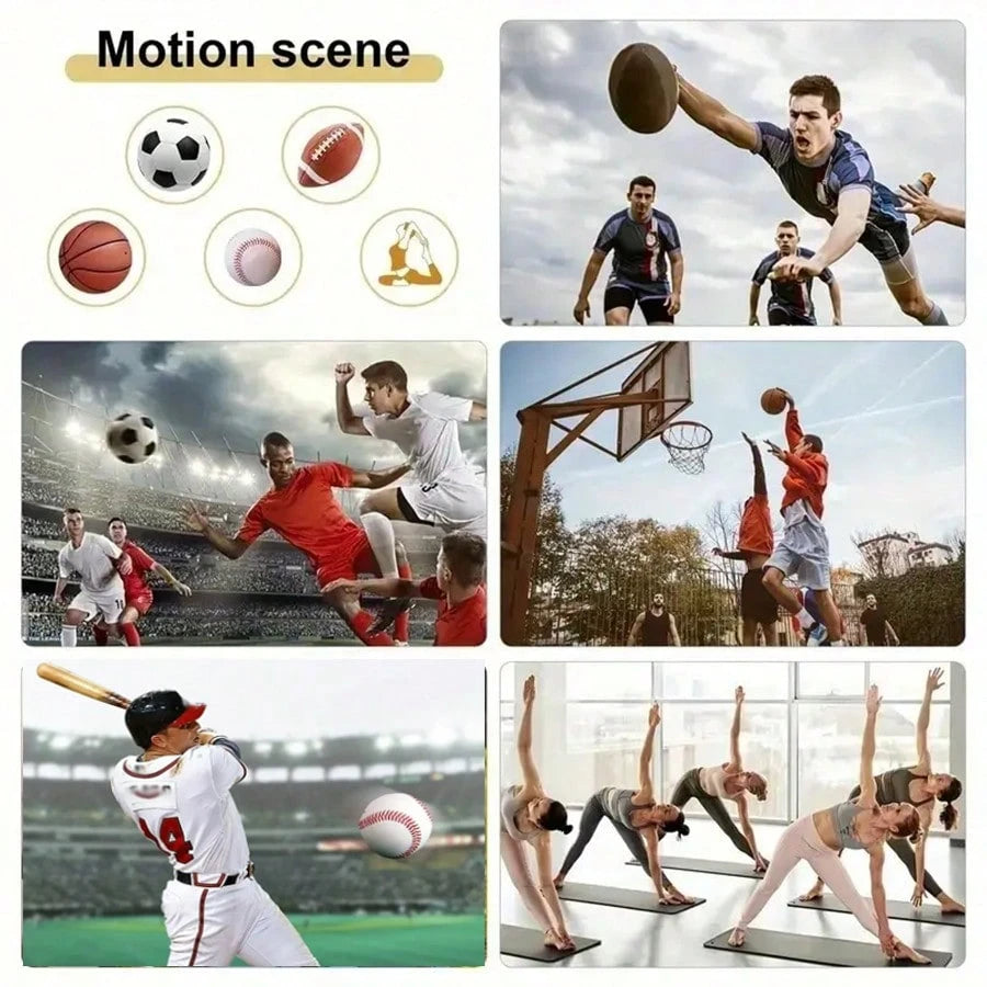 5pcs/Set Football Sports Accessories Kit, Includes Football Leg Warmers, Knitted Sock Sleeves, Ice Sleeves, Drawstring Bag, Sports Fixing Strap, Meets Football Sports Needs, Suitable As A Gift For Foo
