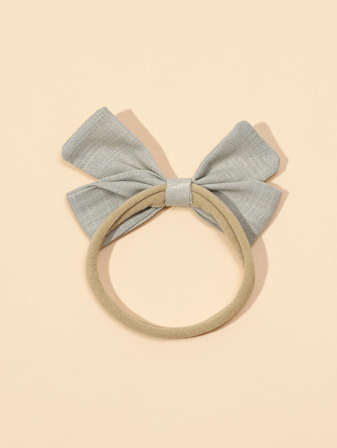5pcs/Set Popular Cross-Border Baby Bowknot Fine Hair Band (Excluding Paper Card) Love Valentine