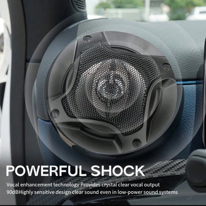 6.5-Inch Car Speaker 160W Hifi Coaxial Subwoofer Universal Car Audio Music Full Frequency Car Stereo Speaker Christmas Gifts, Halloween, Christmas Decorations
