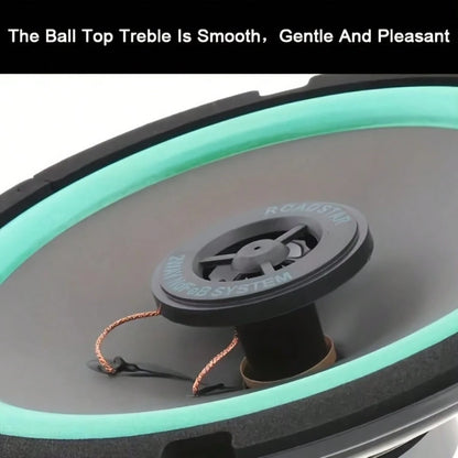 6.5-Inch Car Speaker 160W Hifi Coaxial Subwoofer Universal Car Audio Music Full Frequency Car Stereo Speaker Christmas Gifts, Halloween, Christmas Decorations