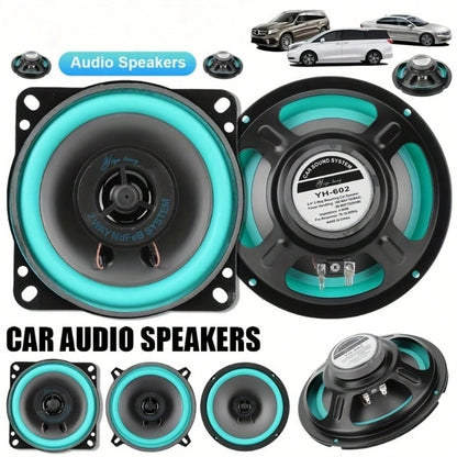 6.5-Inch Car Speaker 160W Hifi Coaxial Subwoofer Universal Car Audio Music Full Frequency Car Stereo Speaker Christmas Gifts, Halloween, Christmas Decorations