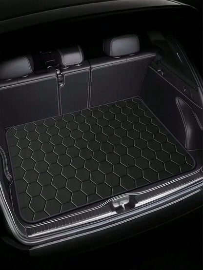 6-Sided Waterproof, Dustproof, Scratch-Resistant Car Trunk Mat- Suitable For SUVs, Sedans And Hatchbacks- Non-Slip Base, Durable And Easy To Clean And Maintain