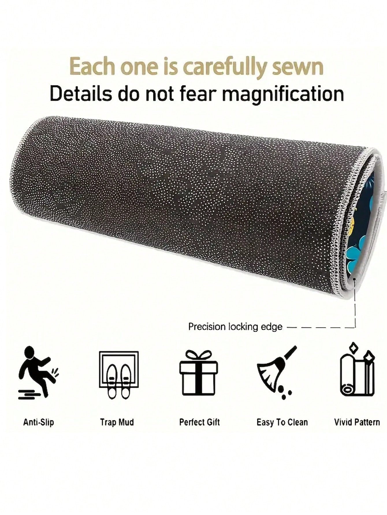 6-Sided Waterproof, Dustproof, Scratch-Resistant Car Trunk Mat- Suitable For SUVs, Sedans And Hatchbacks- Non-Slip Base, Durable And Easy To Clean And Maintain