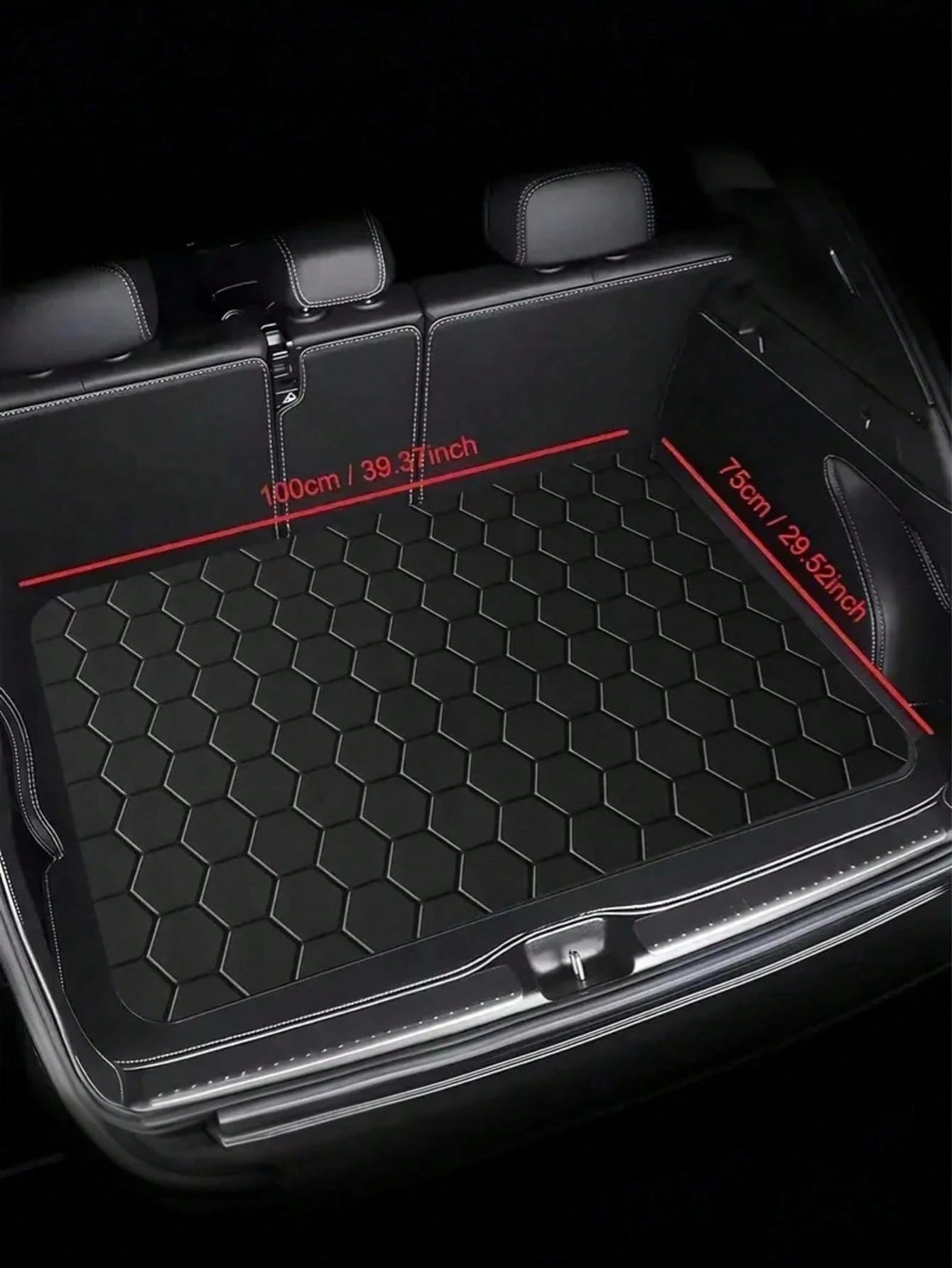 6-Sided Waterproof, Dustproof, Scratch-Resistant Car Trunk Mat- Suitable For SUVs, Sedans And Hatchbacks- Non-Slip Base, Durable And Easy To Clean And Maintain