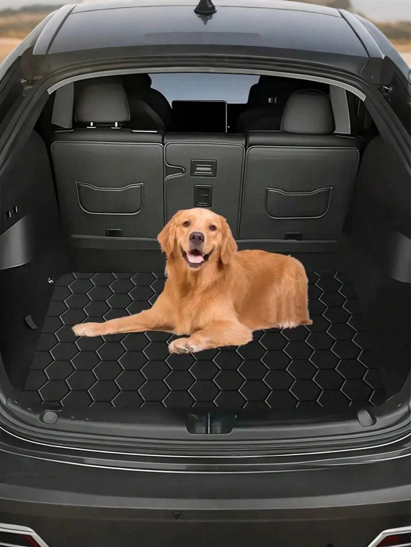 6-Sided Waterproof, Dustproof, Scratch-Resistant Car Trunk Mat- Suitable For SUVs, Sedans And Hatchbacks- Non-Slip Base, Durable And Easy To Clean And Maintain