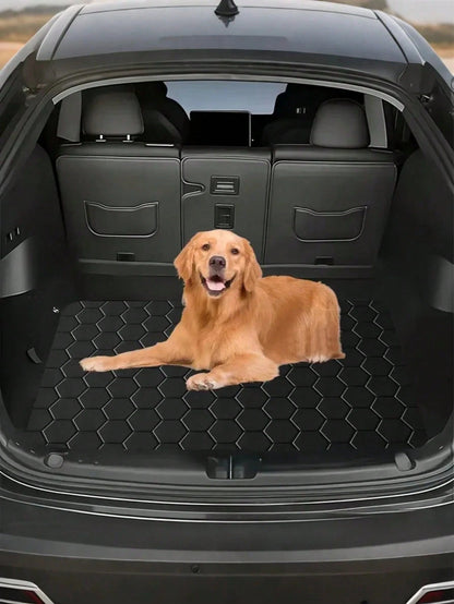 6-Sided Waterproof, Dustproof, Scratch-Resistant Car Trunk Mat- Suitable For SUVs, Sedans And Hatchbacks- Non-Slip Base, Durable And Easy To Clean And Maintain