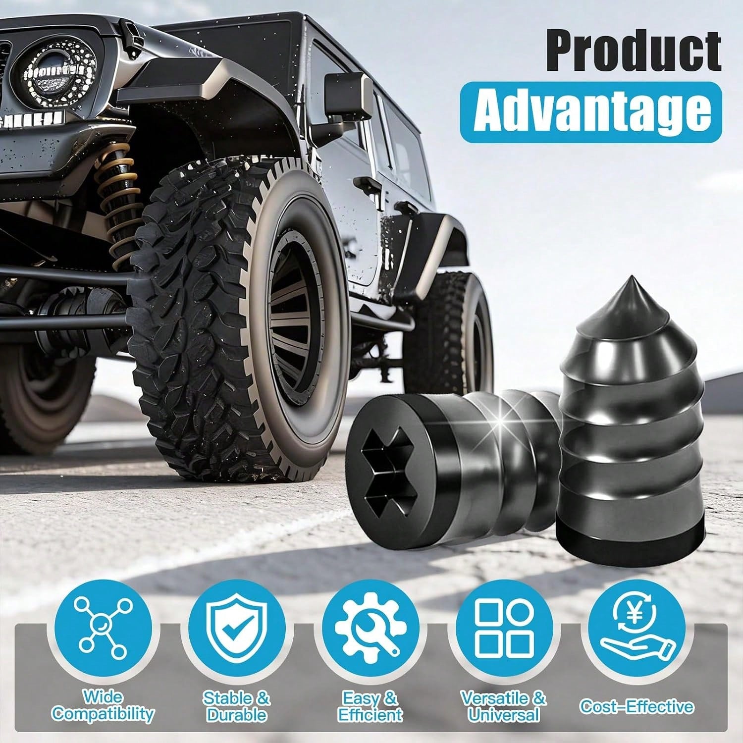 60 Pcs Tire Repair Screws, Tire Patch Kit, Screw In Tire Plugs,Quick Tool Tire Plugs, Self Service Tire Repair Rubber Nail Kit For Patching Punctures In Vacuum Tires Of Cars, Motorcycles(60)