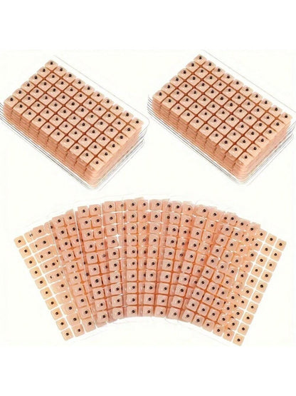 600pcs/Bag Relaxation Ears Stickers Ear Vaccaria Seeds Patches Ear Massage Press Seeds Health Care