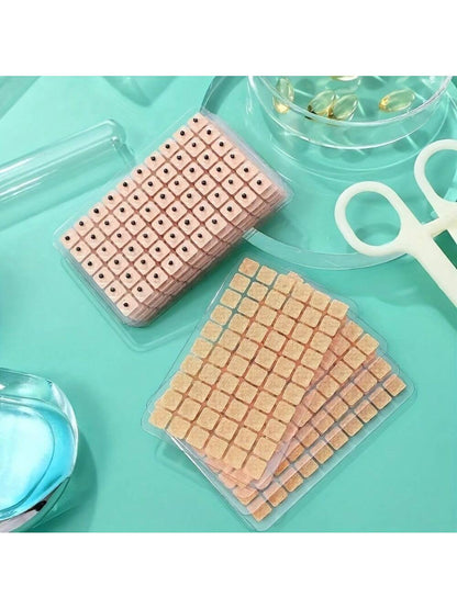 600pcs/Bag Relaxation Ears Stickers Ear Vaccaria Seeds Patches Ear Massage Press Seeds Health Care