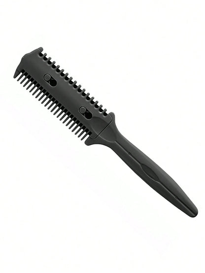 6pcs Hair Cutting Razor Combs- Double-Sided Razor, Hair Styling Trimming Razor Comb, Split End Trimmer, For Precise Hair Cutting And Styling, Random Color
