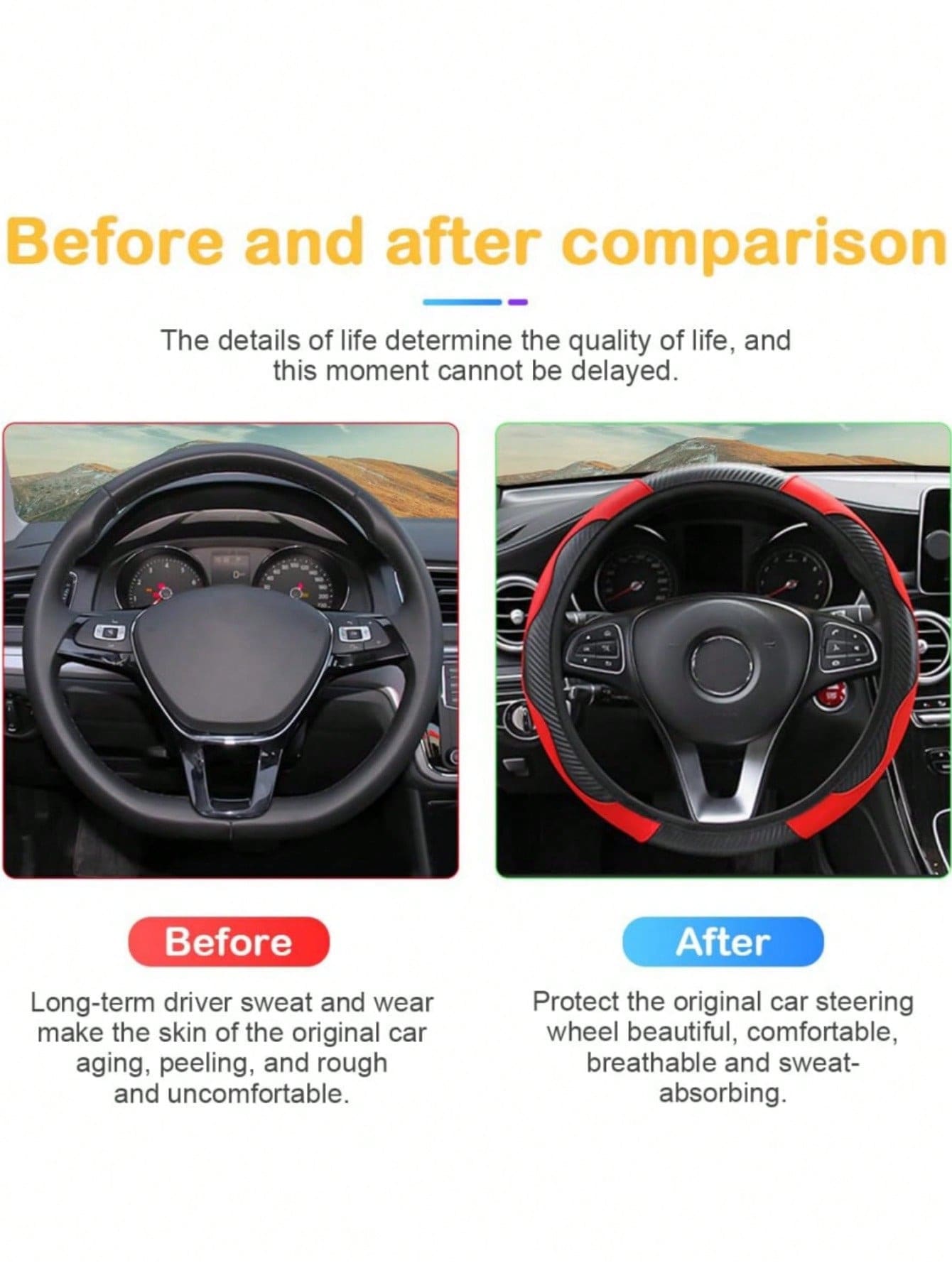 6pcs/Set, 3pcs/Set, 1pc PU Leather Car Interior Accessories Set- Steering Wheel Cover, Armrest Cover, Handbrake Cover, Seat Belt Cover- For Women, Fit For Sedan, SUV, Truck And Various Vehicle Model
