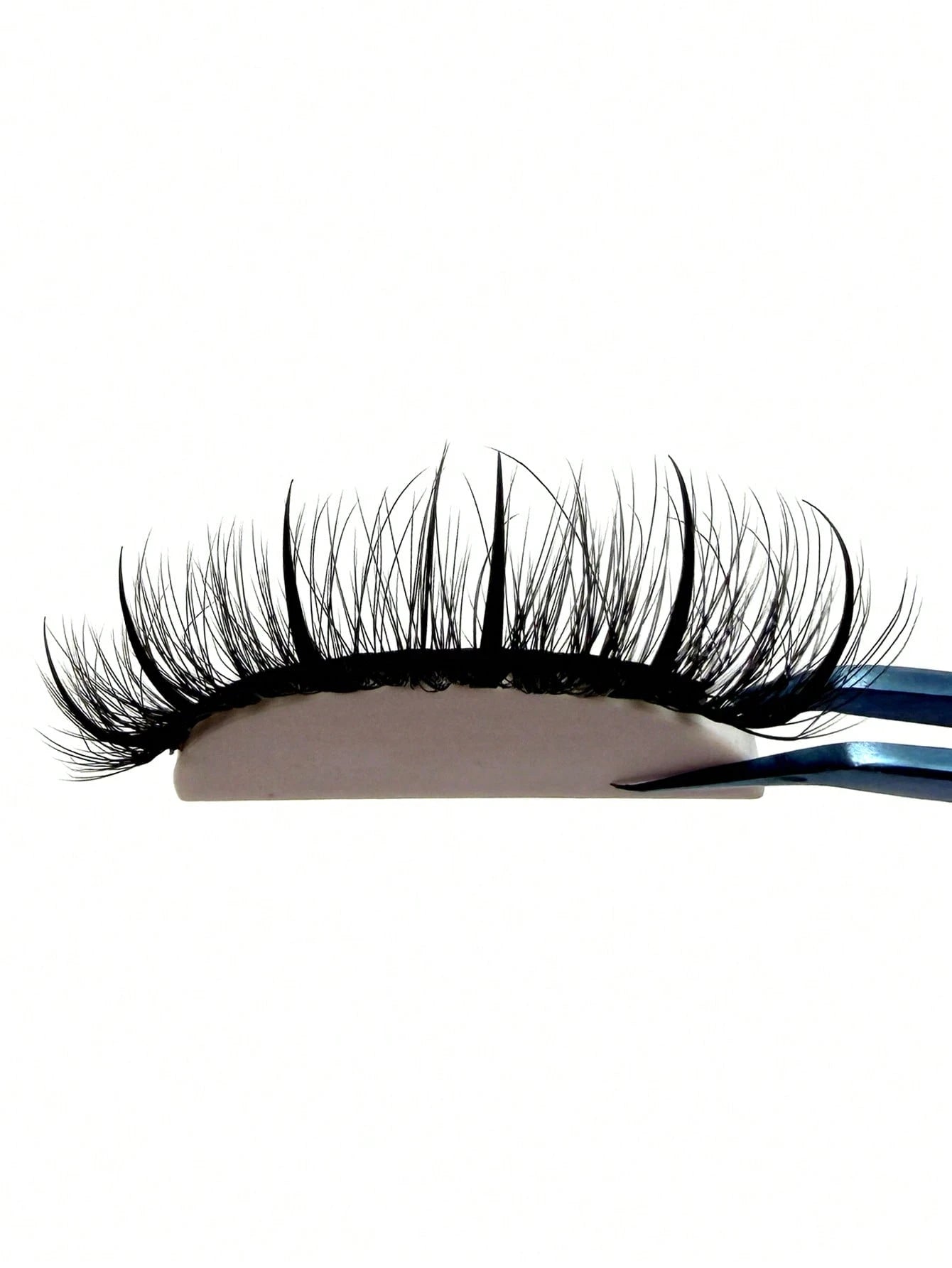 7 Pairs 20mm Russian Strip False Eyelashes, Glossy Finish, Eyelash Extension Effect, Spiky Cartoon False Eyelashes, Natural Soft Fluffy Mink False Eyelashes, 3D Russian Dense Dramatic Messy Mink False
