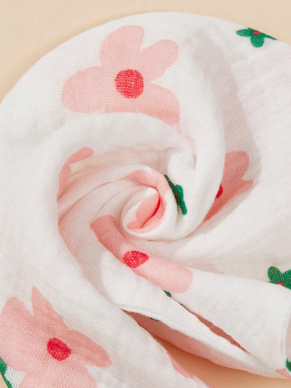 7PCS Pure Cotton Solid Color Gauze Soft Breathable Baby Bibs Triangle Bandana Drool Bibs, Bibs, Bibs, Suitable For Neutral Newborn Girls And Boys Drooling And Teething, Newborn Essentials