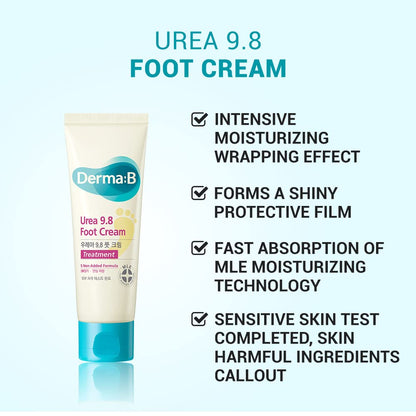 DERMA:B Urea 9.8 Foot Cream