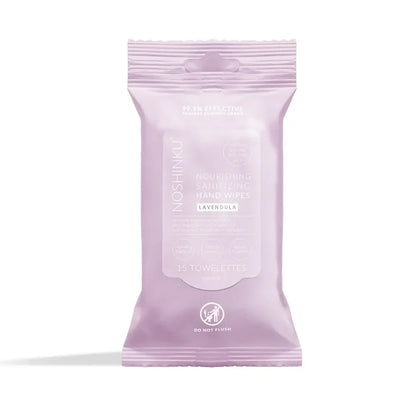 Noshinku Lavendula Nourishing Sanitizing Hand Wipes