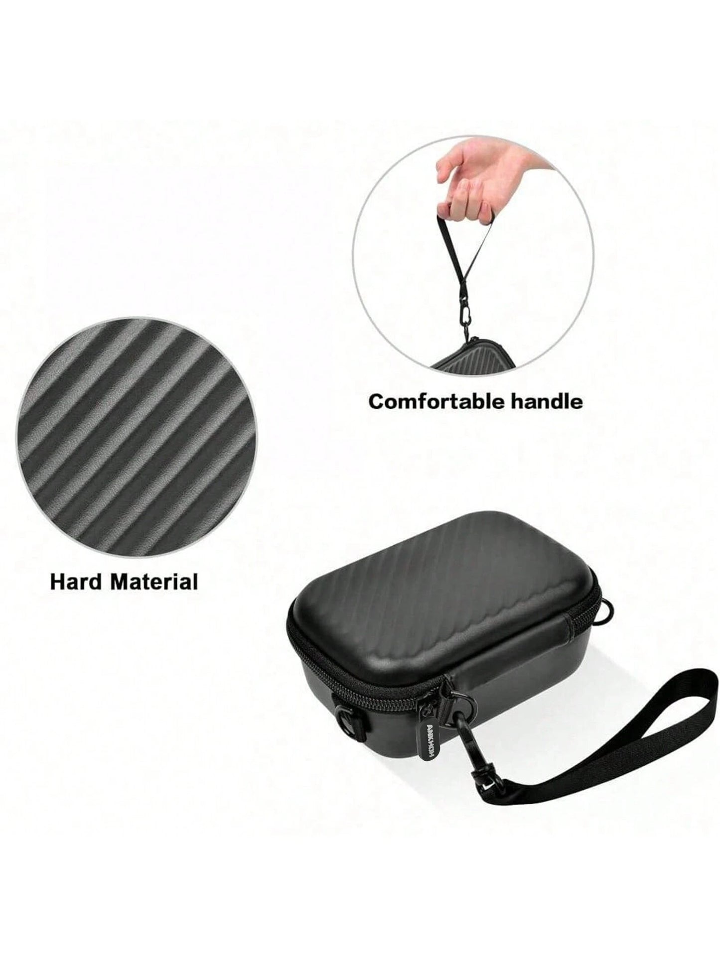 ALKOO PowerShot G7 X Mark III/Mark II Digital Camera Accessory Storage Bag, Holds SD Cards, USB Cables And More, Practical Carrying Case (Packaging Only)