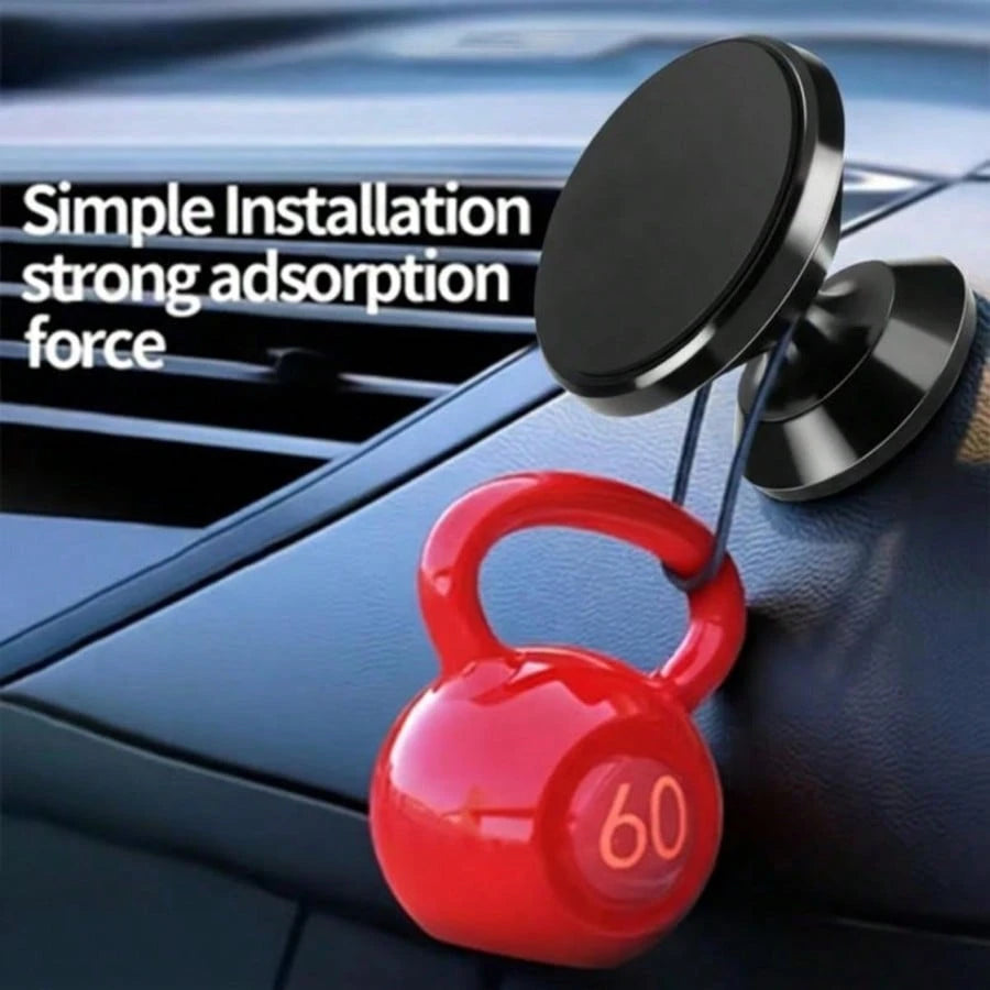 Aluminum Alloy Magnetic Car Phone Holder, Strong Magnetic Dashboard Phone Mount, Stable Phone Stand For Car Navigation