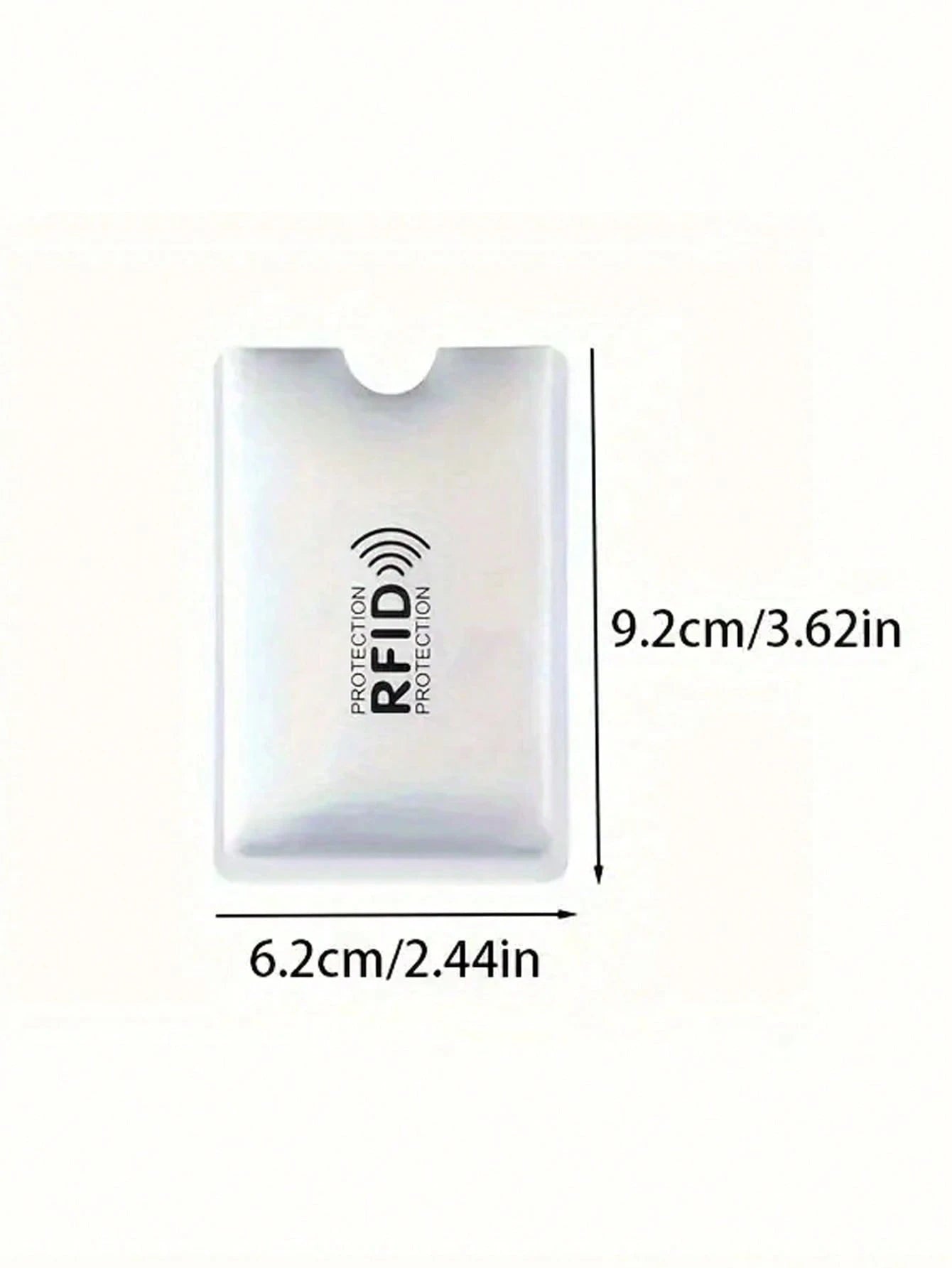 Anti-Demagnetization Silver Card, Bank Card Identity Shield, Anti-Scanning, Anti-Magnetic, Anti-Theft, Anti-Skimming Card Sleeve, Card Sticker, Card Case, Waterproof Card, Medical Card, ID Card Protec