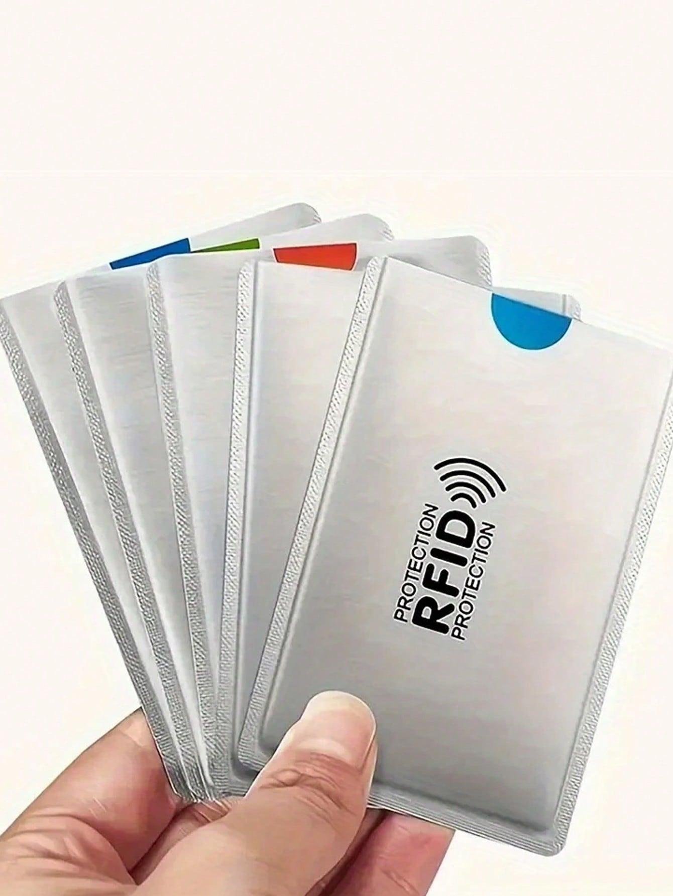 Anti-Demagnetization Silver Card, Bank Card Identity Shield, Anti-Scanning, Anti-Magnetic, Anti-Theft, Anti-Skimming Card Sleeve, Card Sticker, Card Case, Waterproof Card, Medical Card, ID Card Protec
