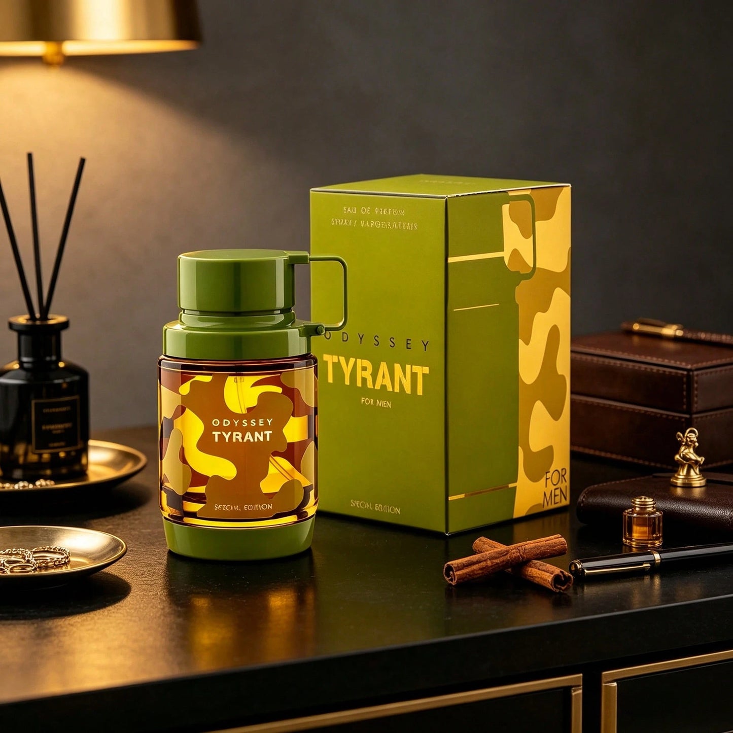 Armaf Odyssey Tyrant Special Edition Men's Cologne: A Long-Lasting, Bright, Spicy-Citrus Fragrance-Affordable Luxury Designed For Rugged, Outdoor-Loving Men