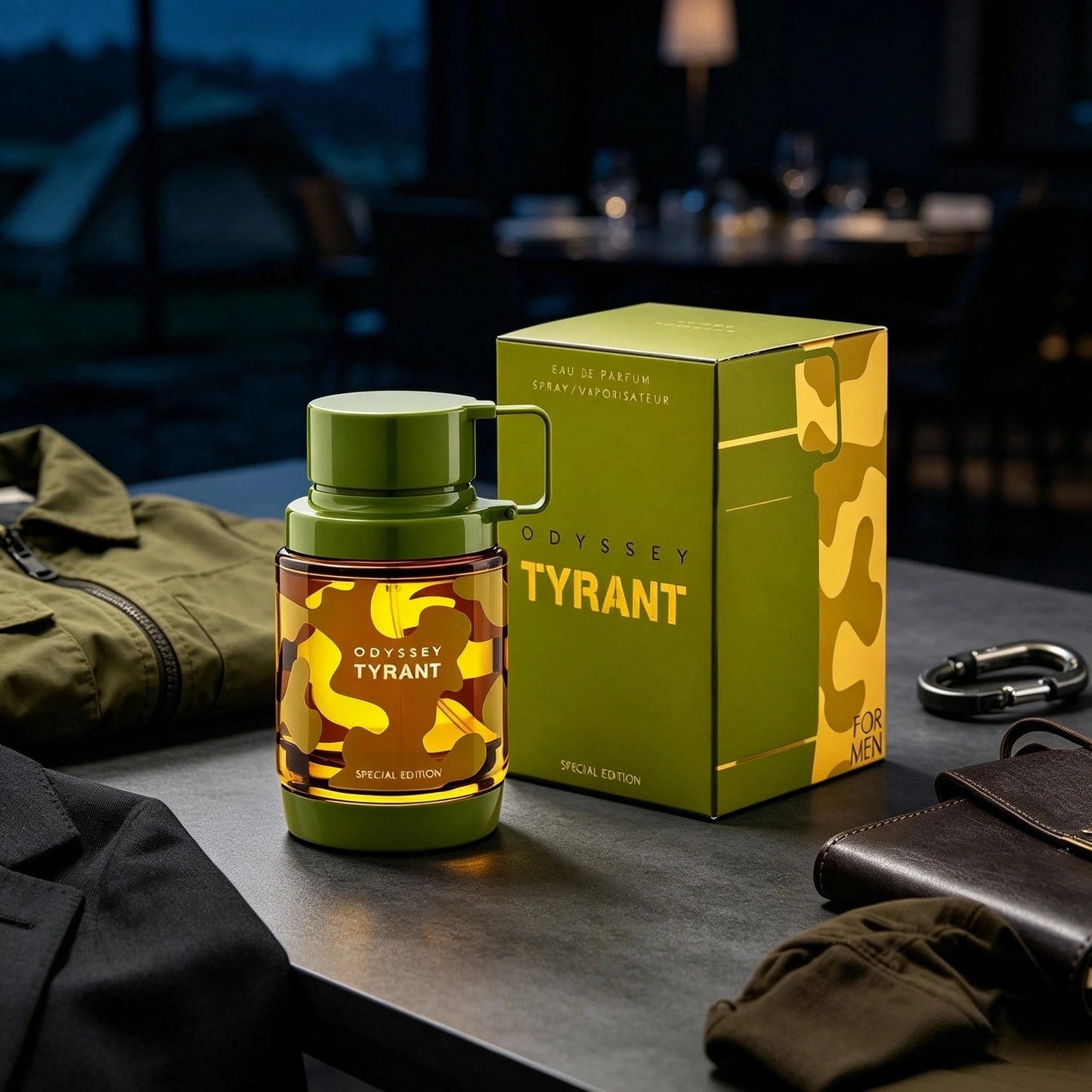 Armaf Odyssey Tyrant Special Edition Men's Cologne: A Long-Lasting, Bright, Spicy-Citrus Fragrance-Affordable Luxury Designed For Rugged, Outdoor-Loving Men