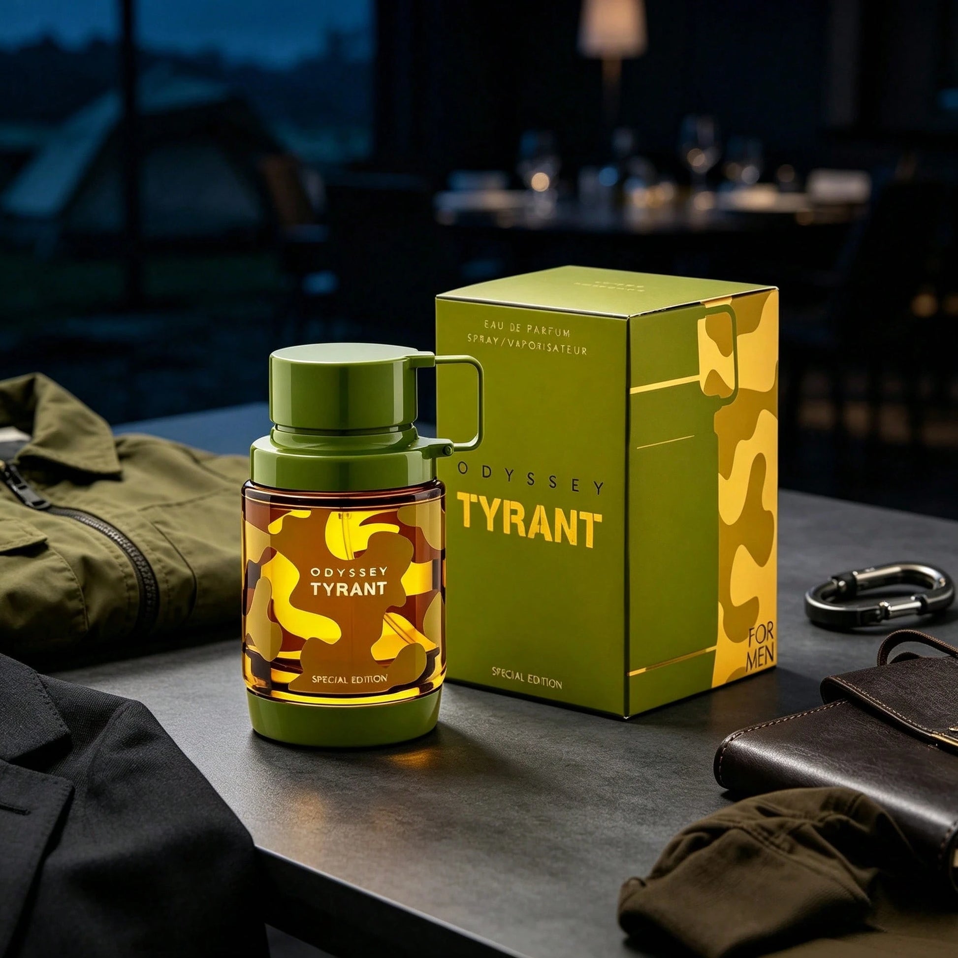 Armaf Odyssey Tyrant Special Edition Men's Cologne: A Long-Lasting, Bright, Spicy-Citrus Fragrance-Affordable Luxury Designed For Rugged, Outdoor-Loving Men