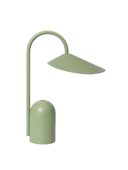 Arum Portable Cordless Lamp, Tea Green