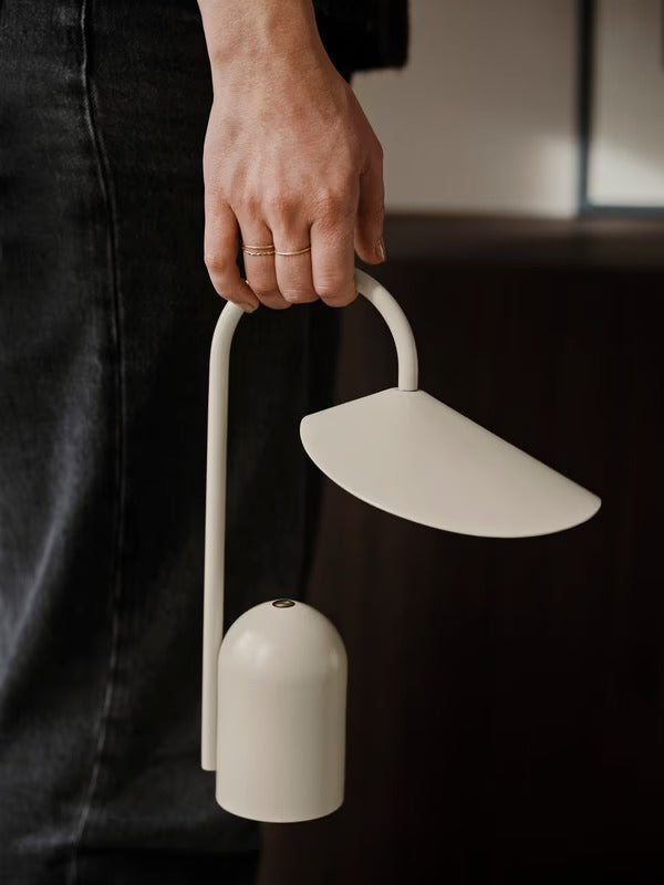 Arum Portable Cordless Lamp, Tea Green
