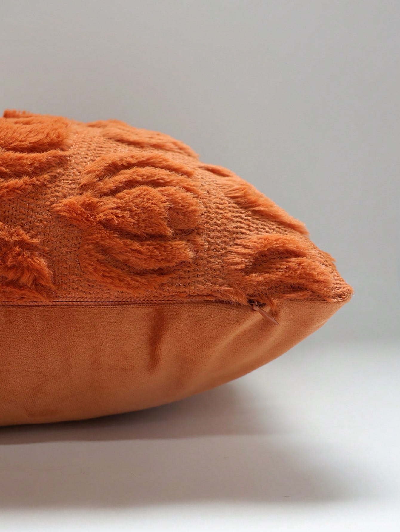 Autumn Pumpkin 3D Tufted Pillow Cover 18*18 Inches, Decorative Cushion Cover, Cozy Farmhouse Style Sofa Pillow Cover, Suitable For Living Room, Bedroom, Thanksgiving, Halloween Autumn Home Decor